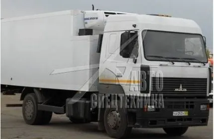 Изотермический фургон МАЗ 6312